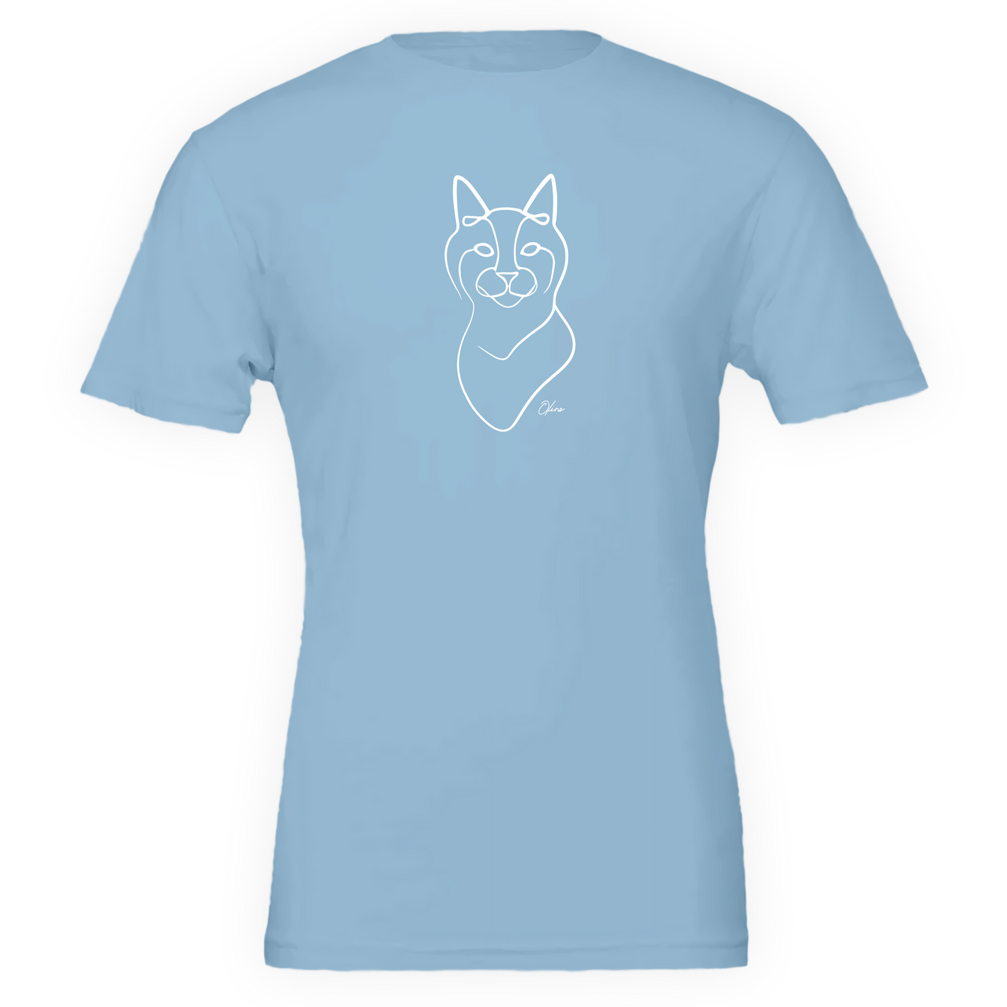 T-shirt unisexe - Chat curieux
