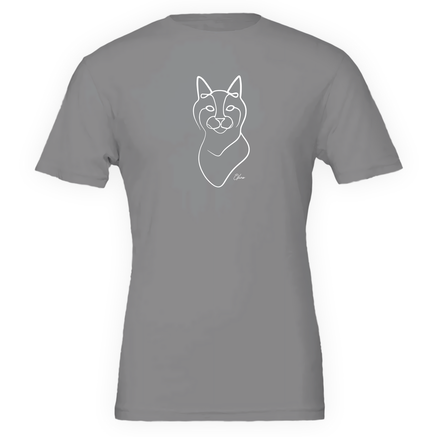 T-shirt unisexe - Chat curieux