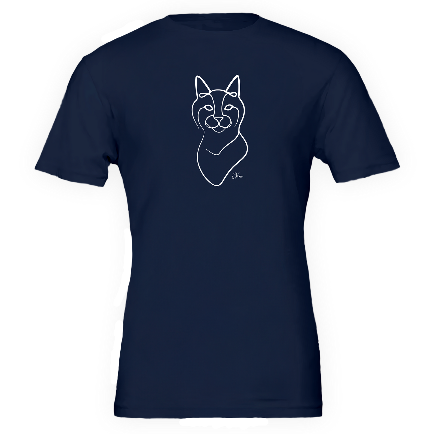T-shirt unisexe - Chat curieux