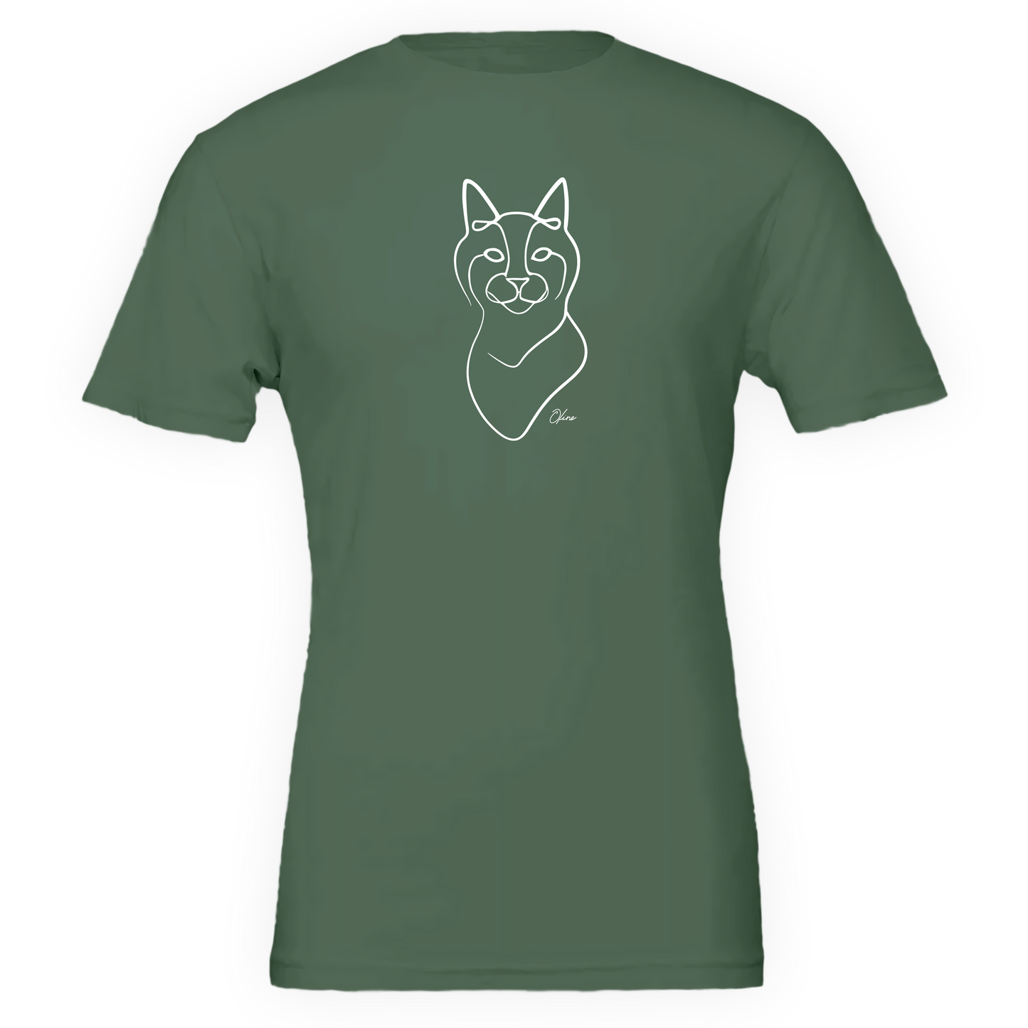 T-shirt unisexe - Chat curieux