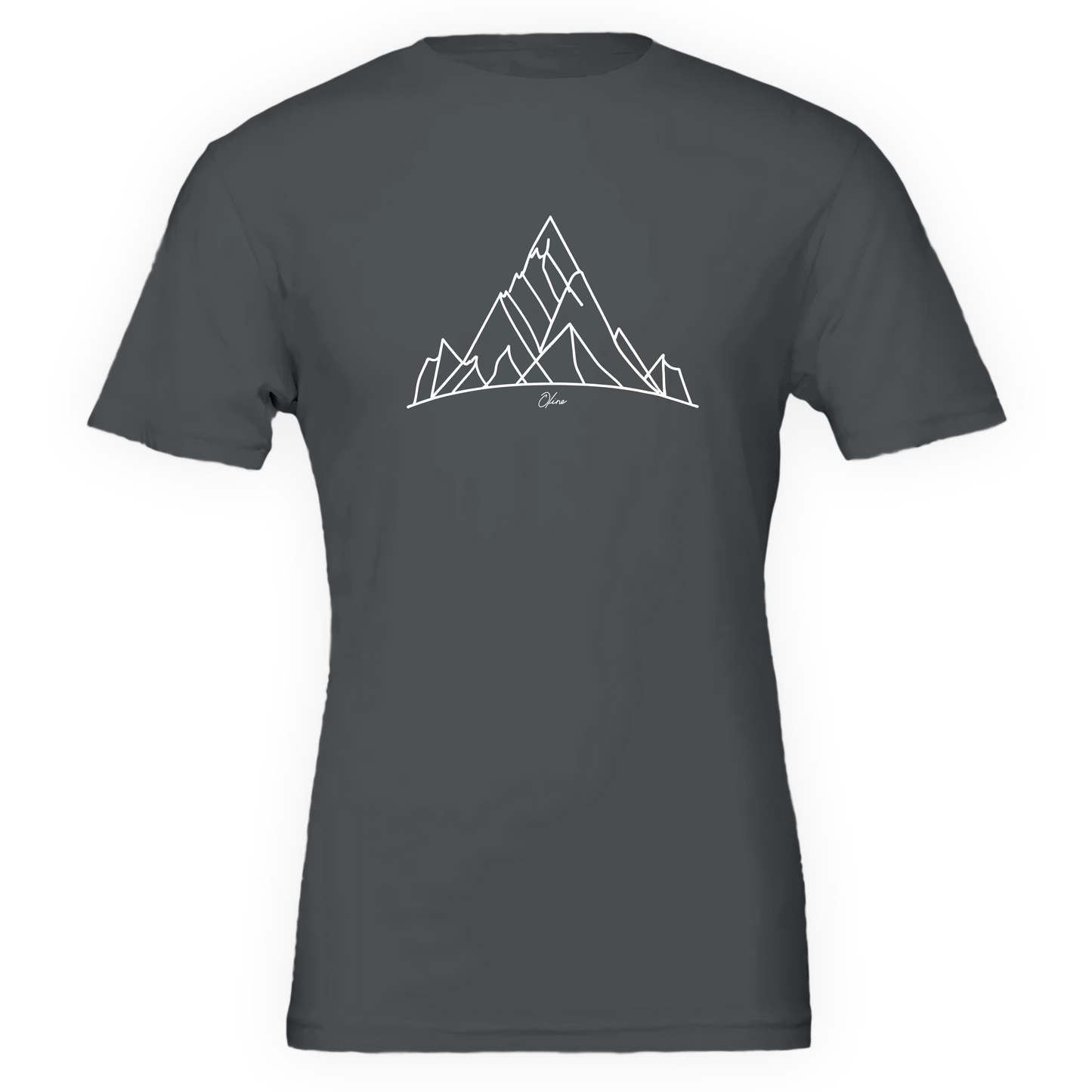 T-shirt unisexe - Paysage Montagneux épuré