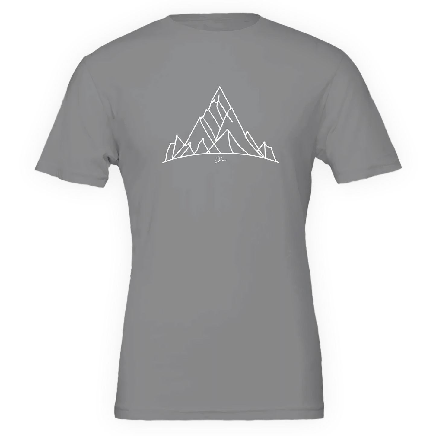 T-shirt unisexe - Paysage Montagneux épuré