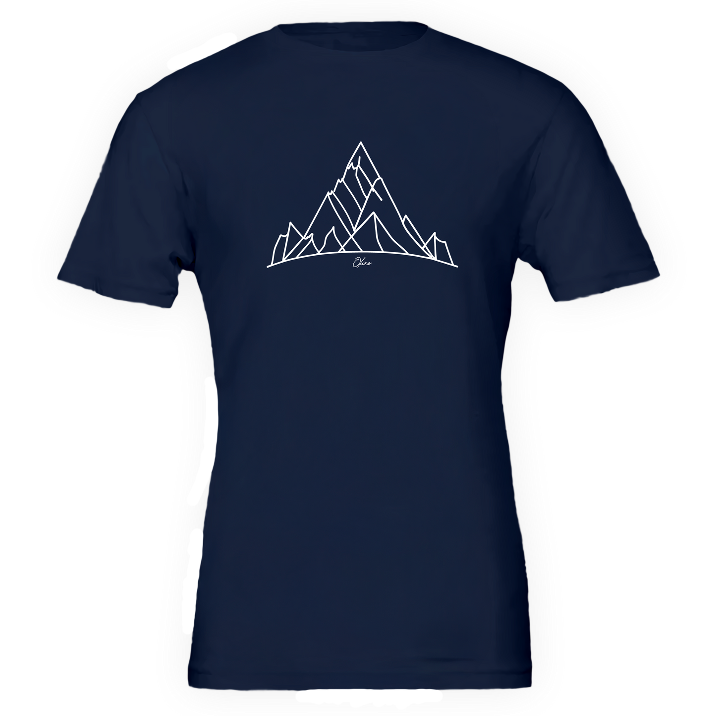 T-shirt unisexe - Paysage Montagneux épuré