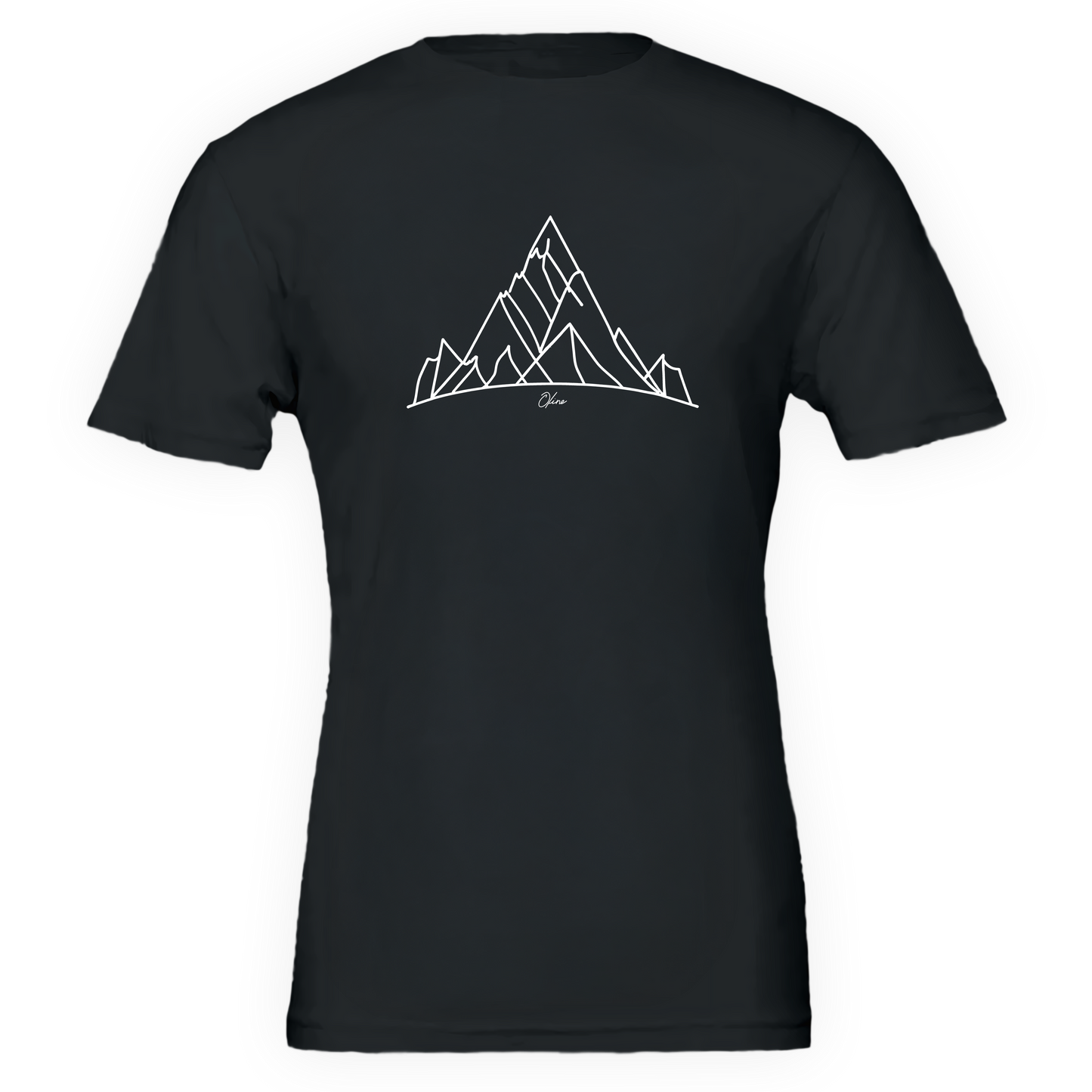 T-shirt unisexe - Paysage Montagneux épuré