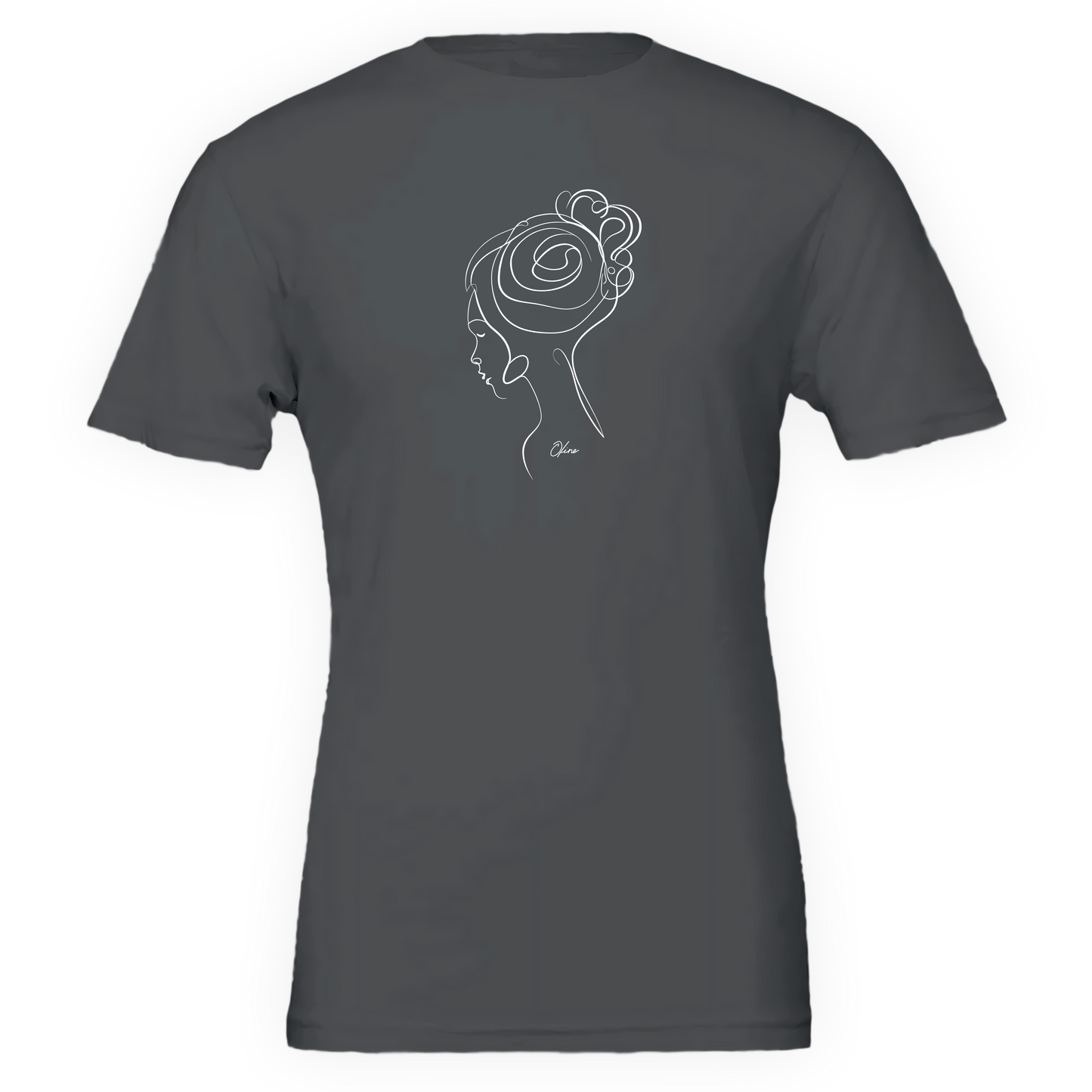 T-shirt unisexe - Une femme, une fleur