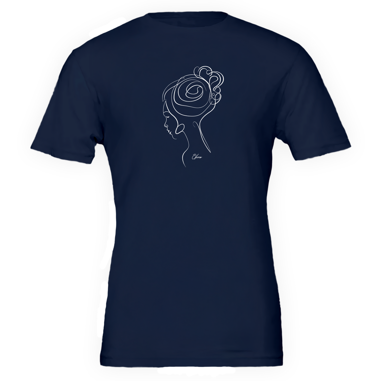 T-shirt unisexe - Une femme, une fleur