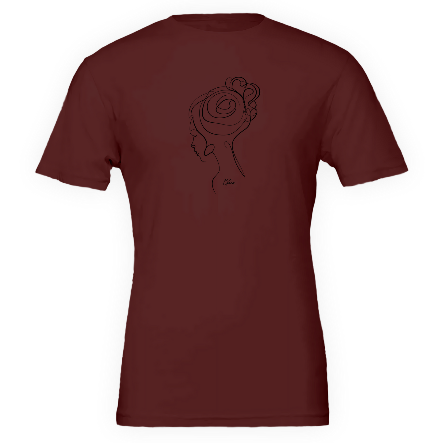 T-shirt unisexe - Une femme, une fleur