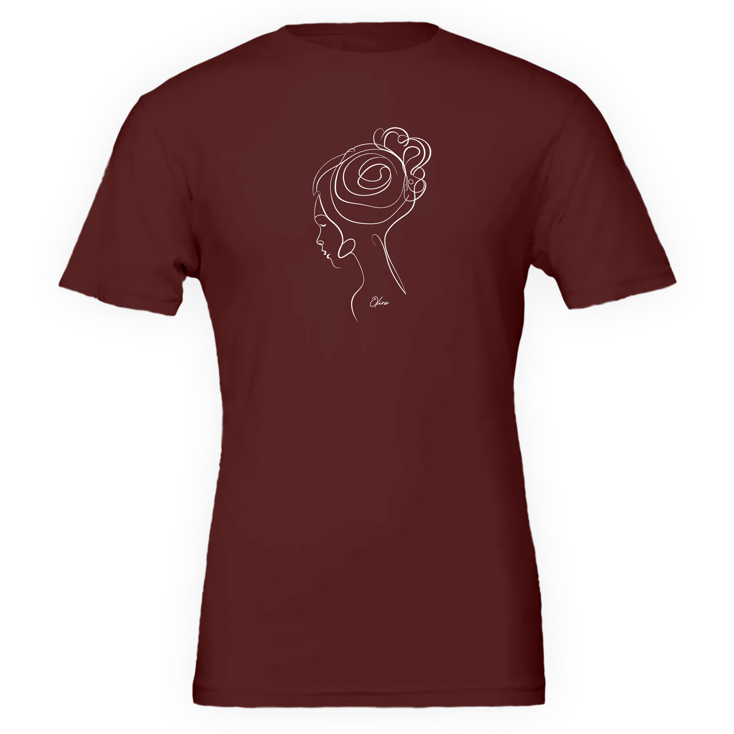 T-shirt unisexe - Une femme, une fleur