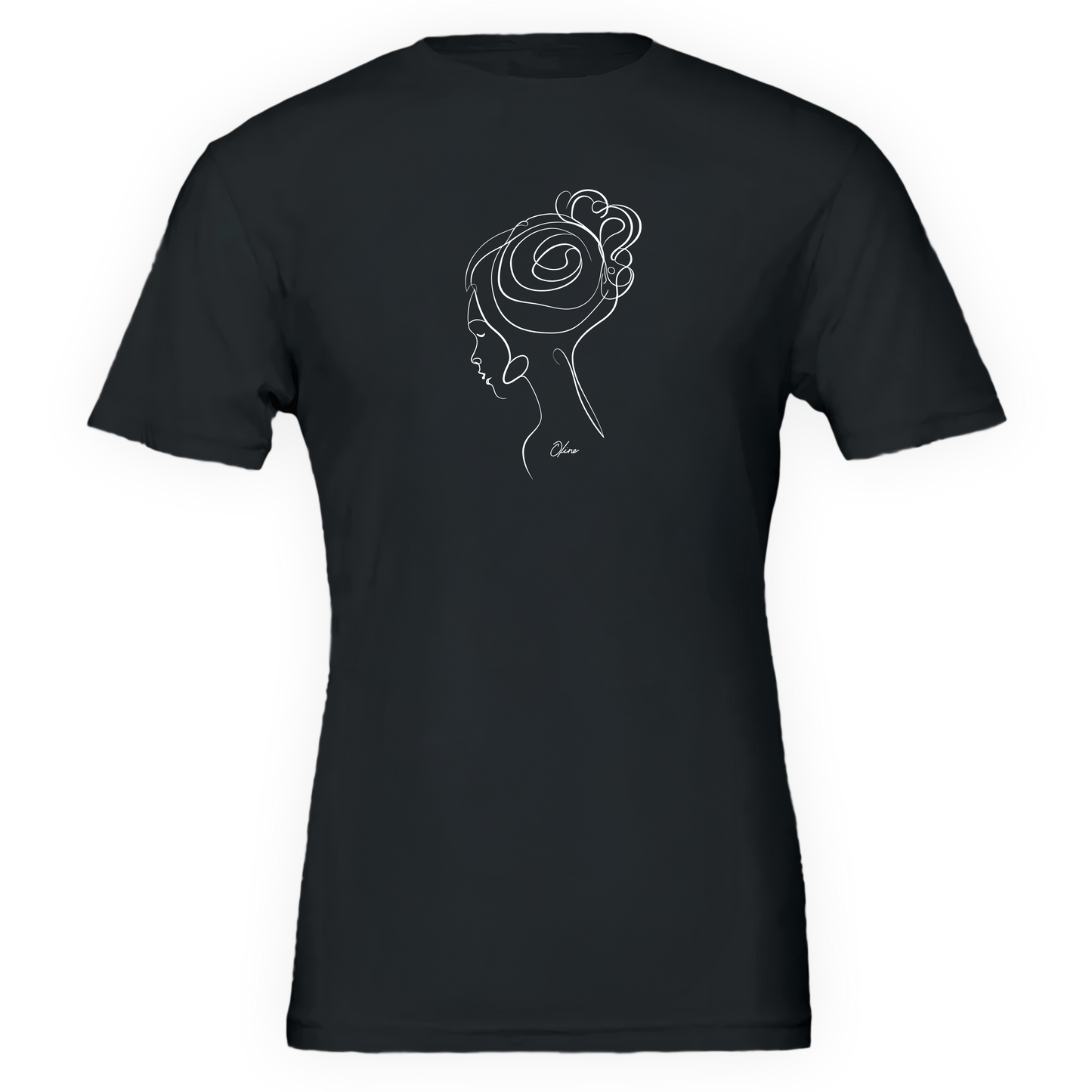T-shirt unisexe - Une femme, une fleur