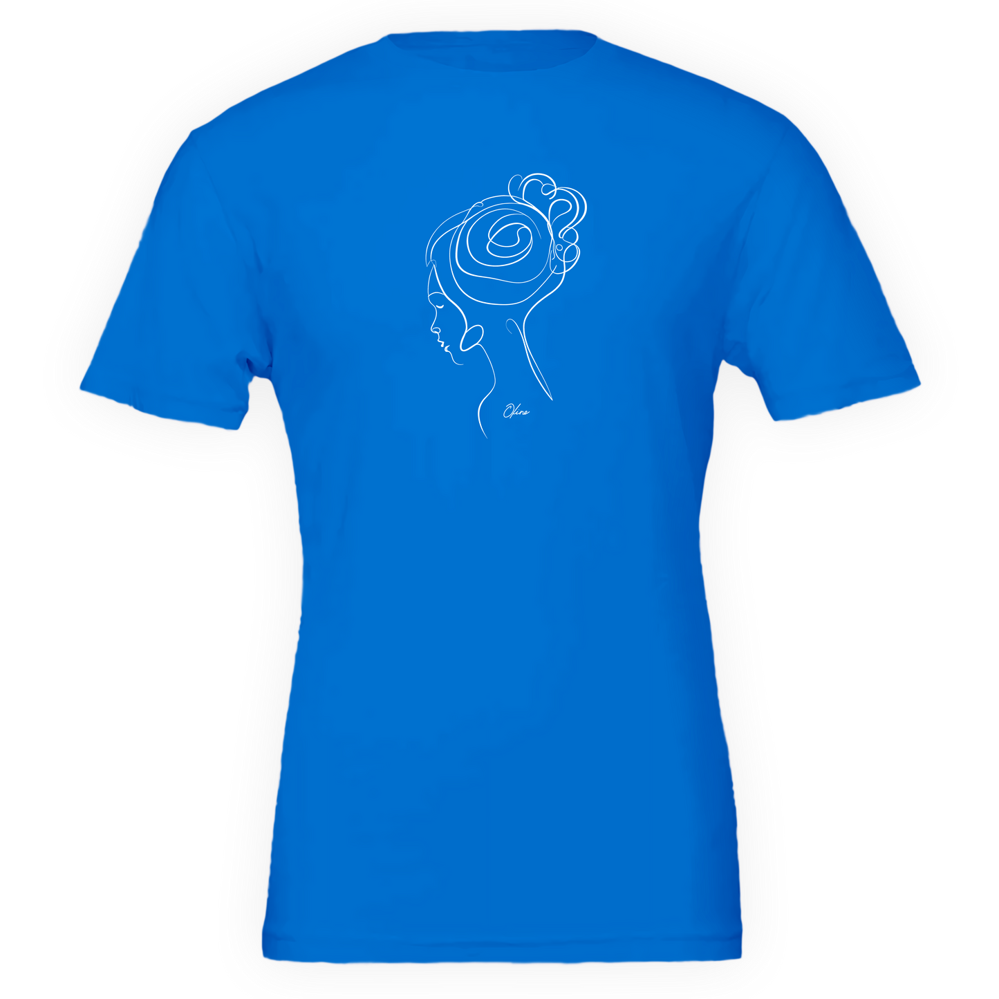 T-shirt unisexe - Une femme, une fleur