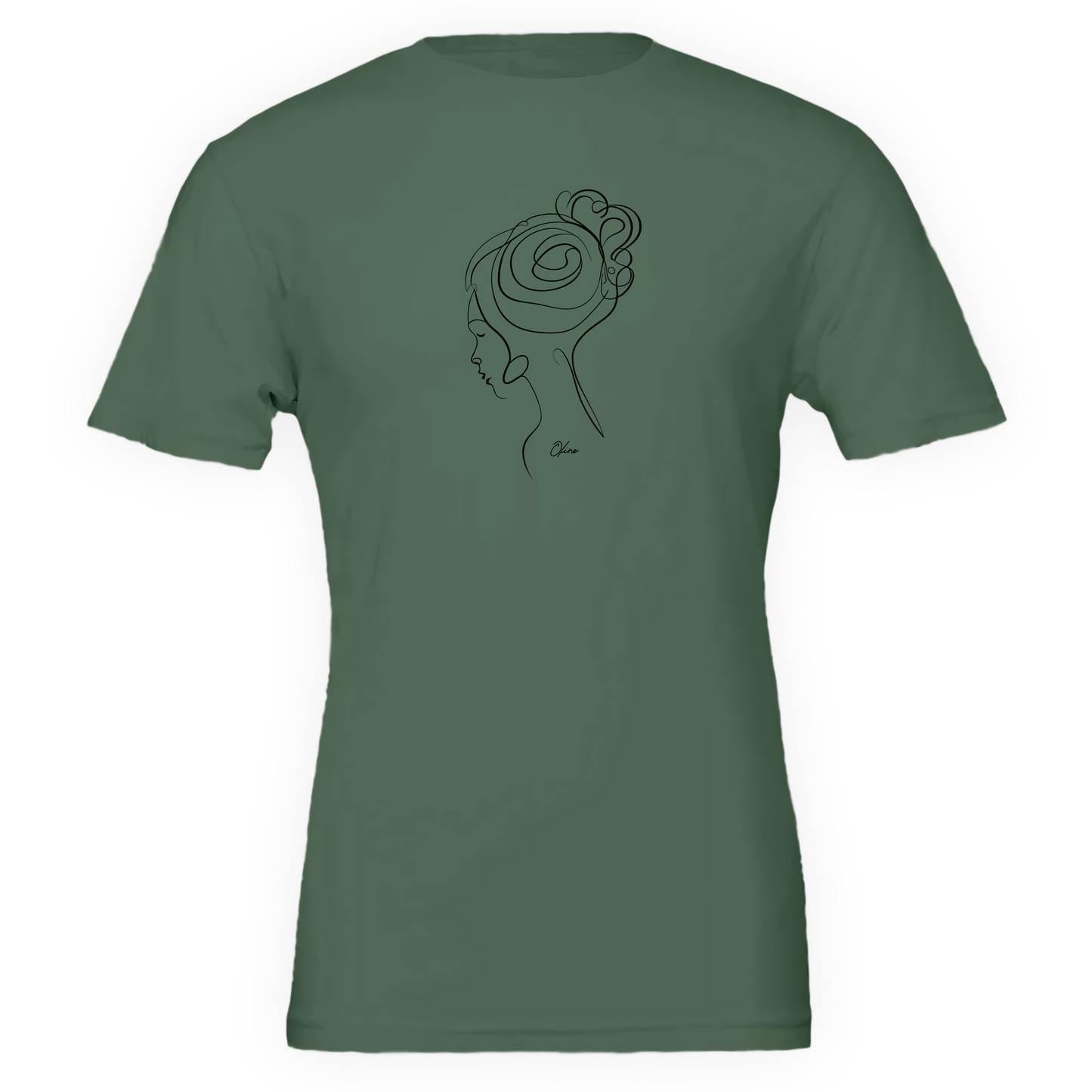 T-shirt unisexe - Une femme, une fleur