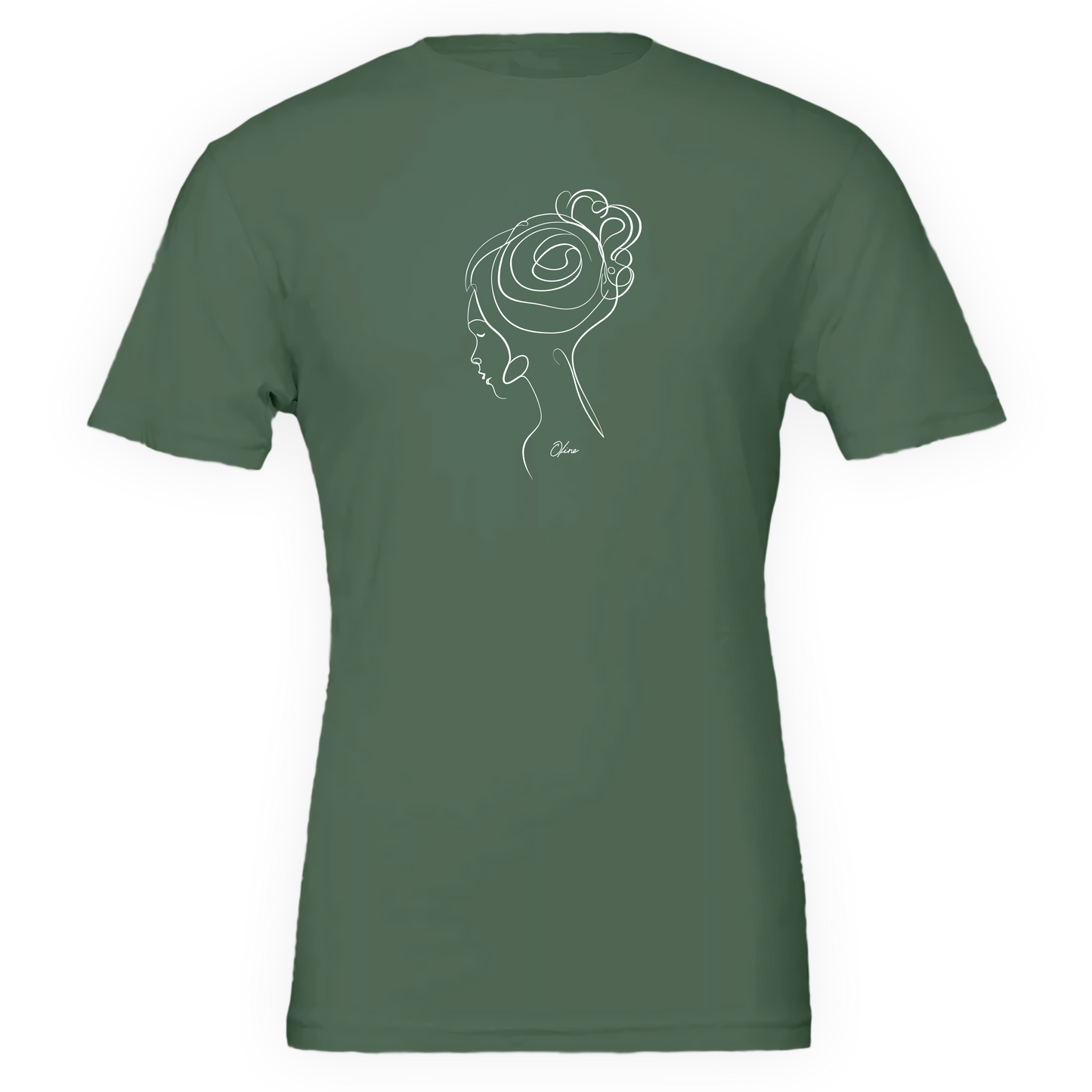 T-shirt unisexe - Une femme, une fleur