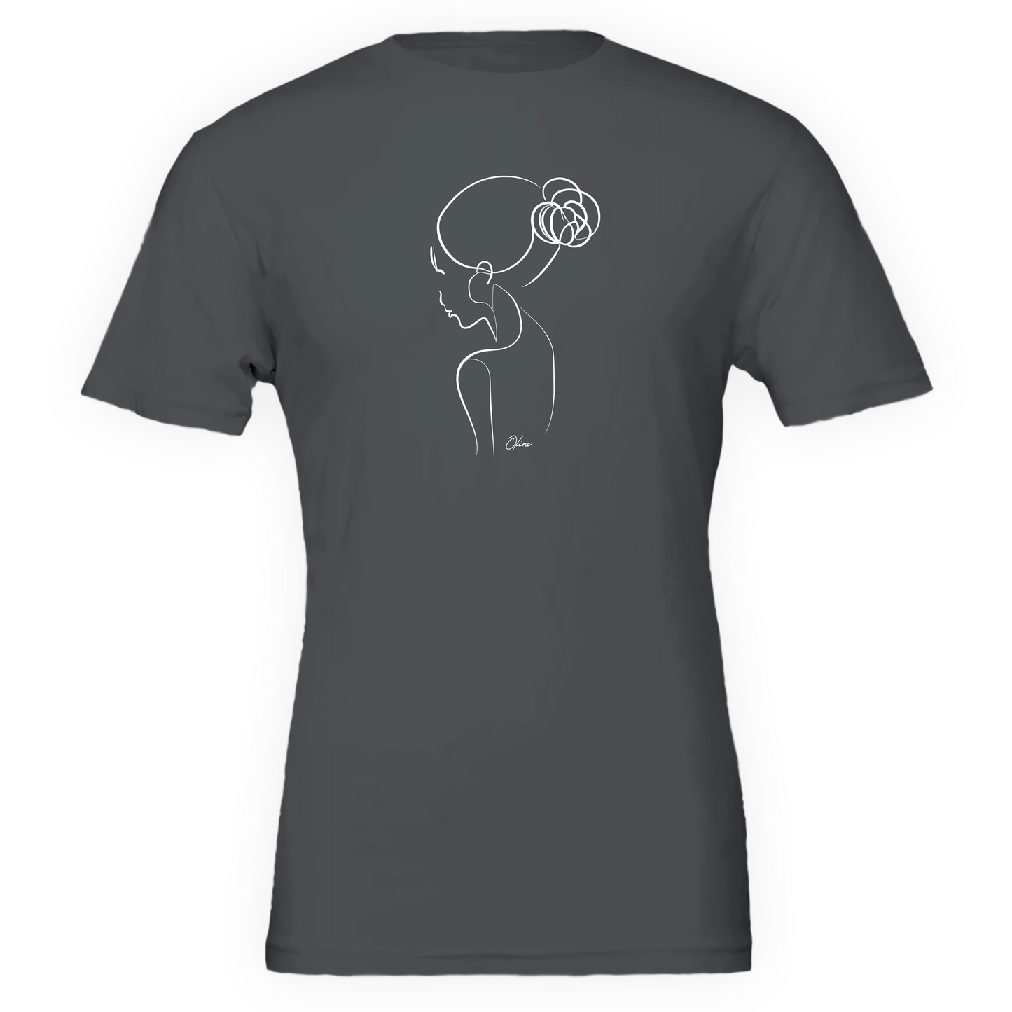 T-shirt unisexe - Femme de dos