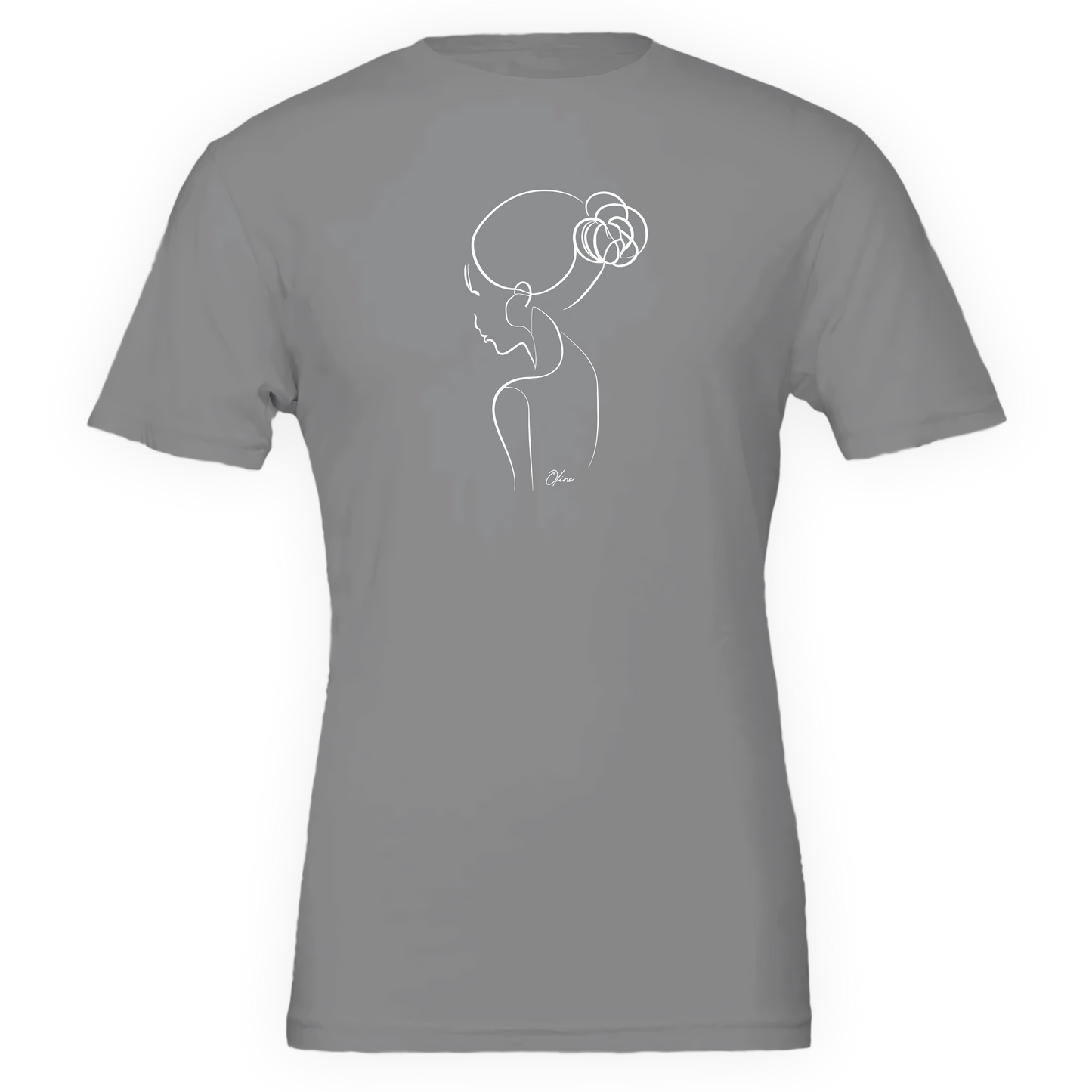 T-shirt unisexe - Femme de dos