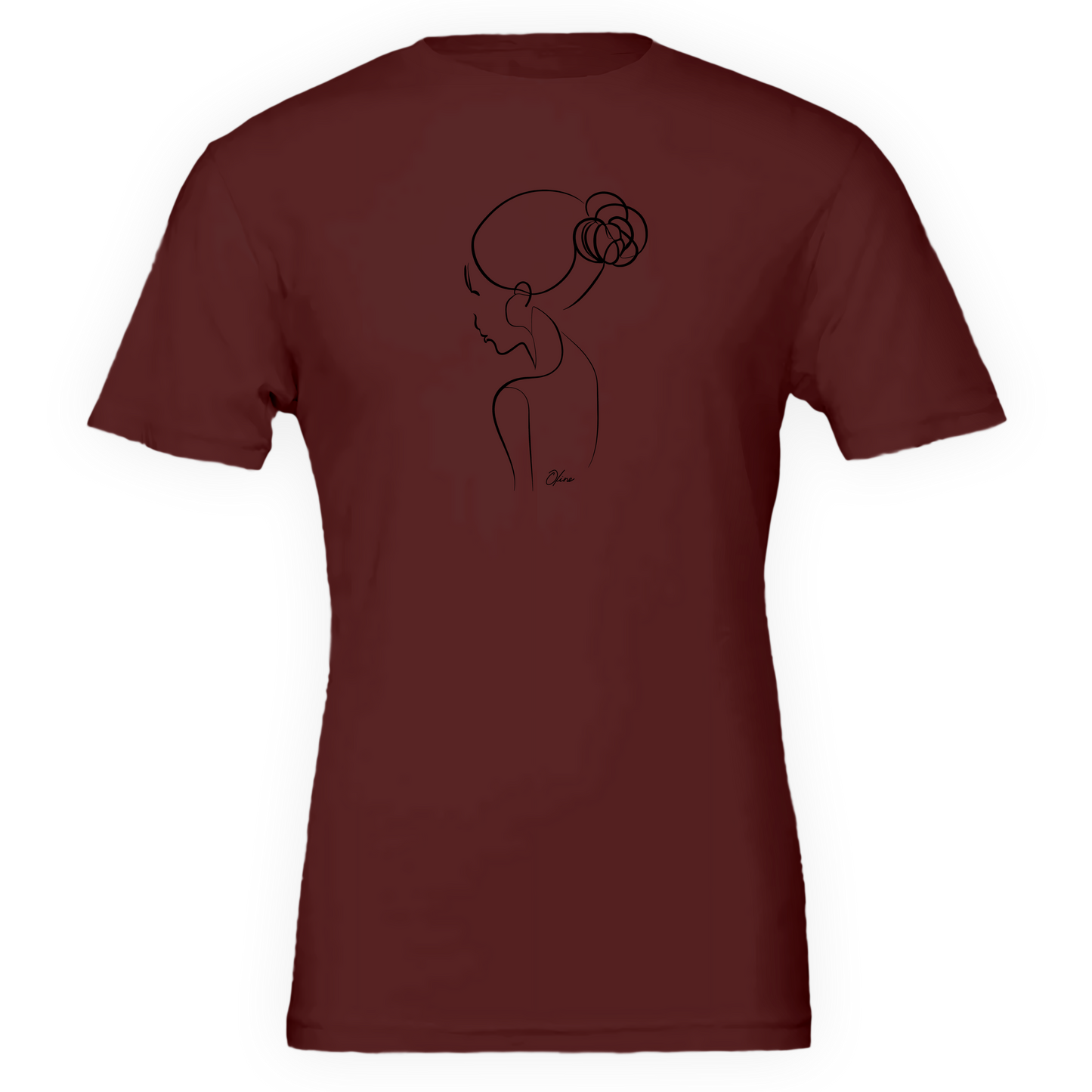 T-shirt unisexe - Femme de dos
