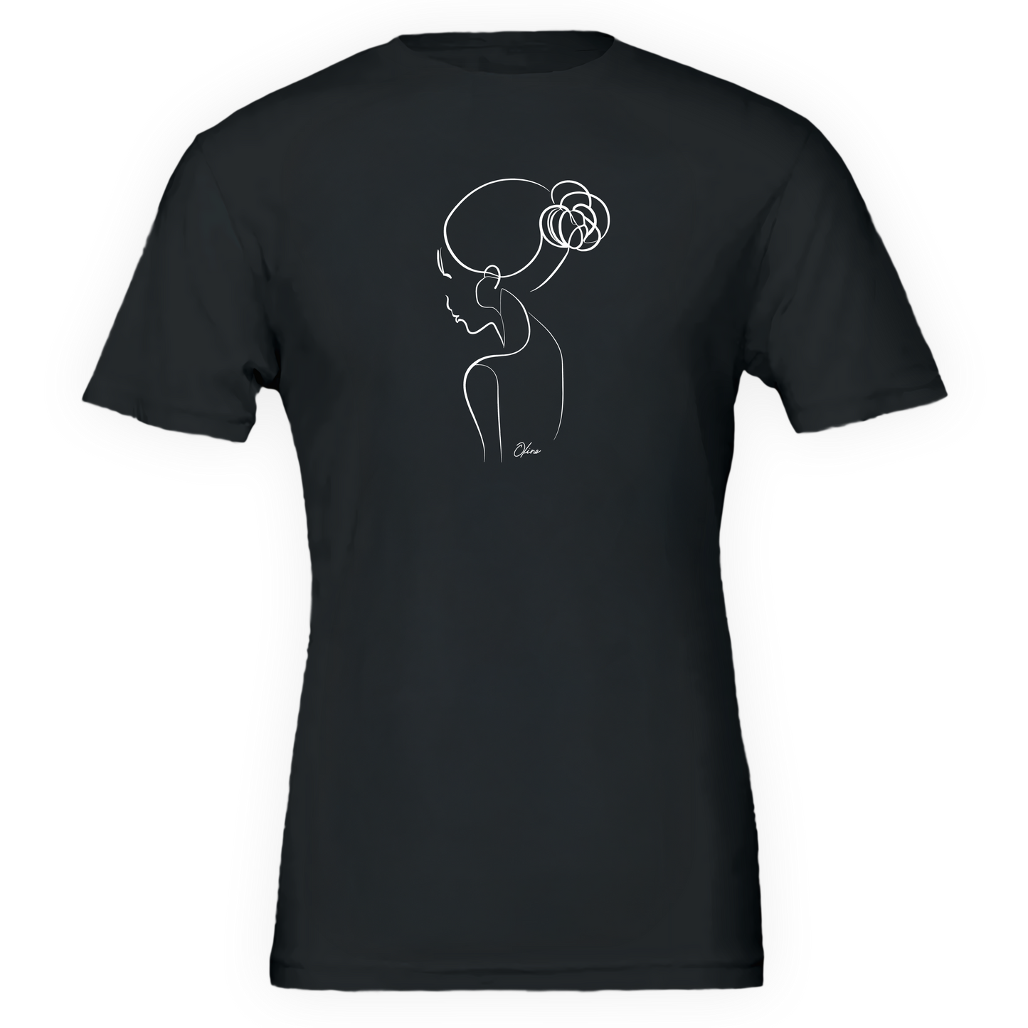 T-shirt unisexe - Femme de dos