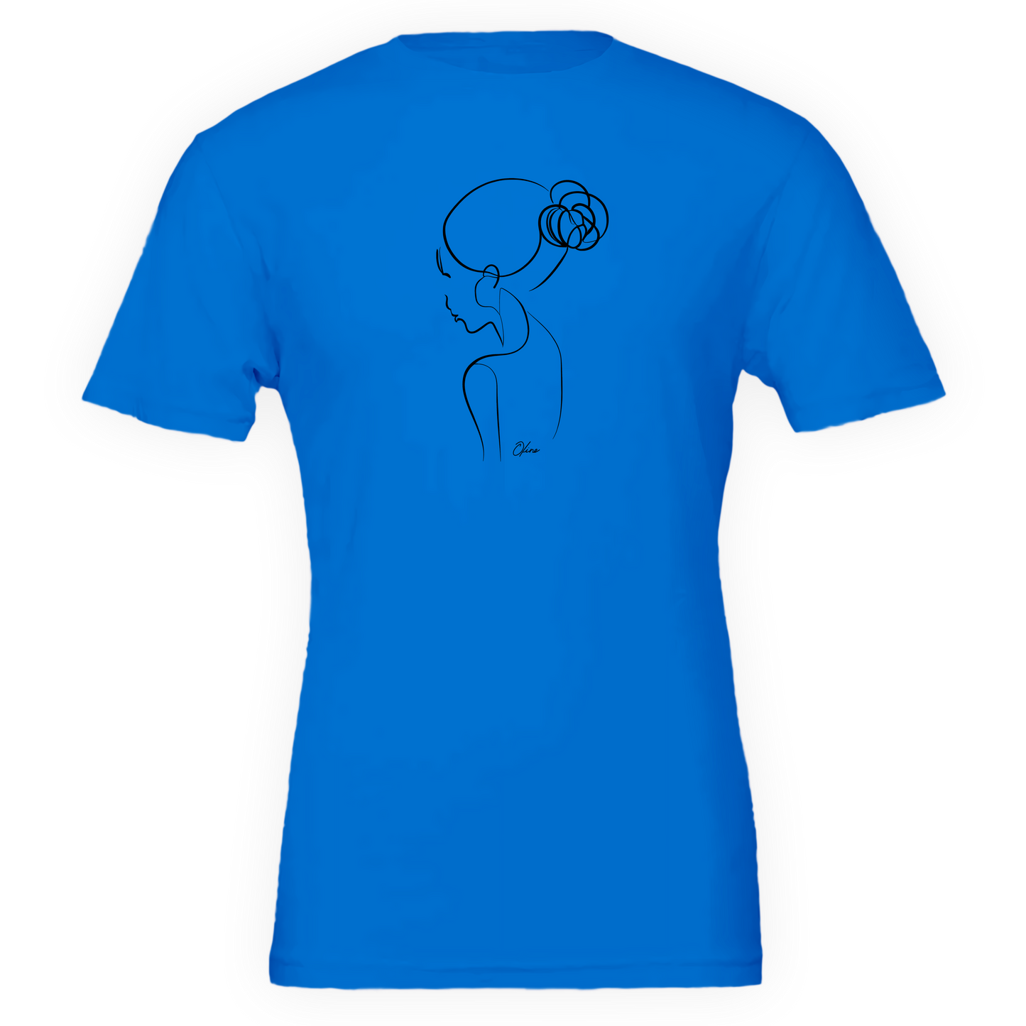 T-shirt unisexe - Femme de dos