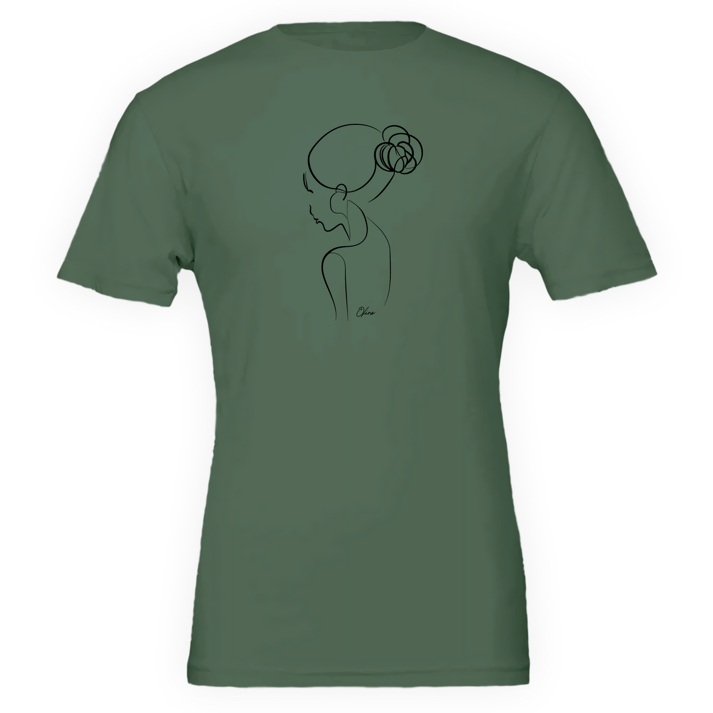 T-shirt unisexe - Femme de dos