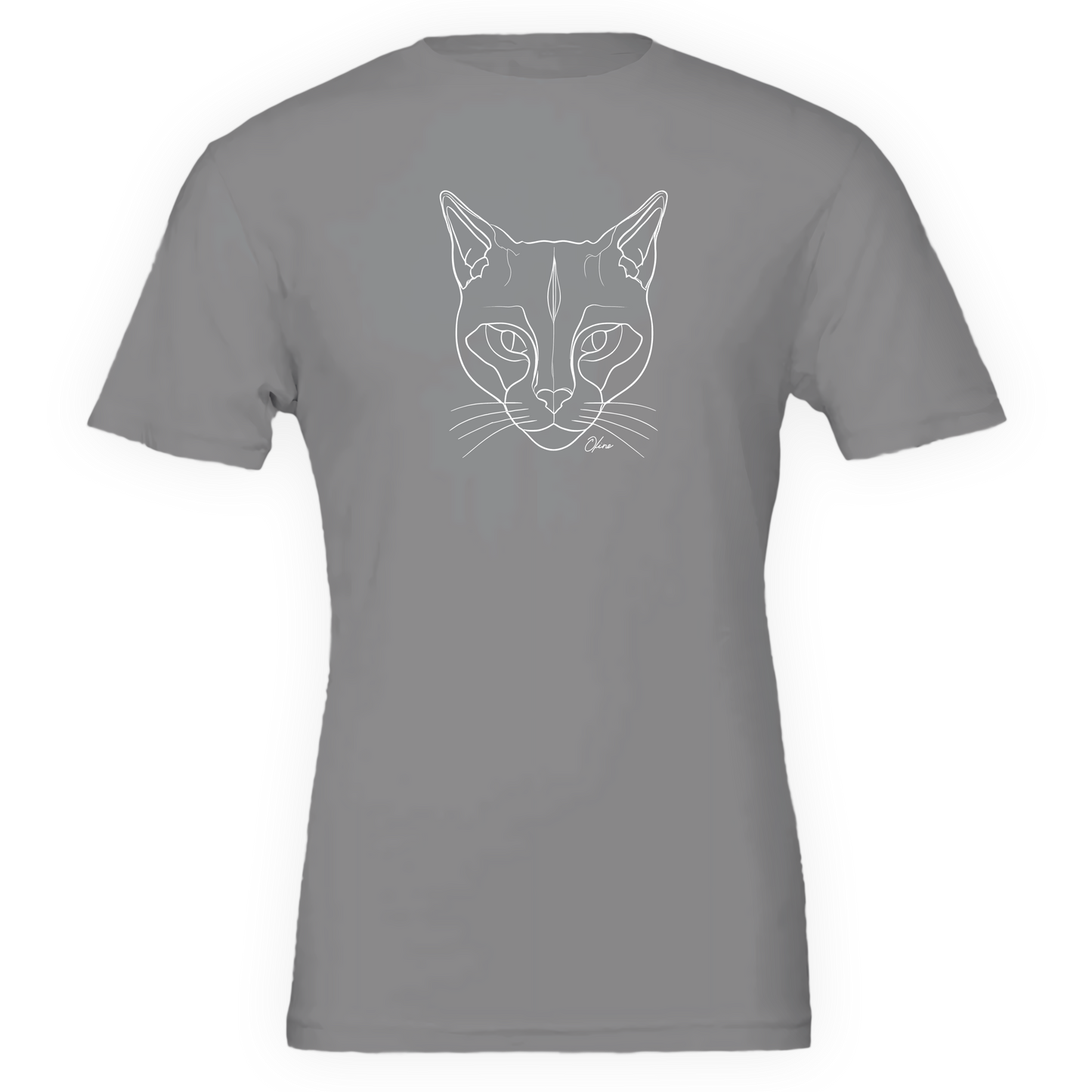 T-shirt unisexe - Chat détaillée
