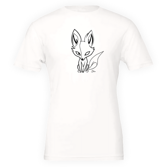 T-shirt unisexe - Renard Malicieux