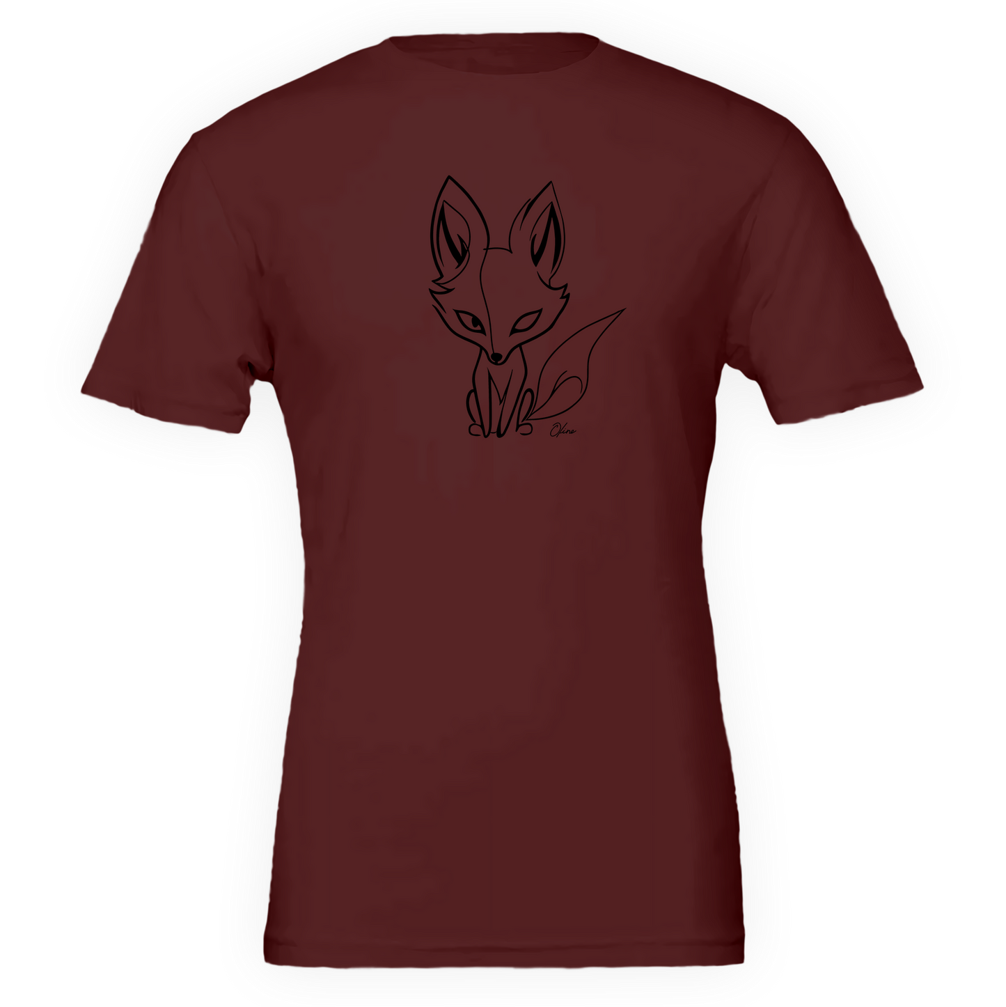 T-shirt unisexe - Renard Malicieux