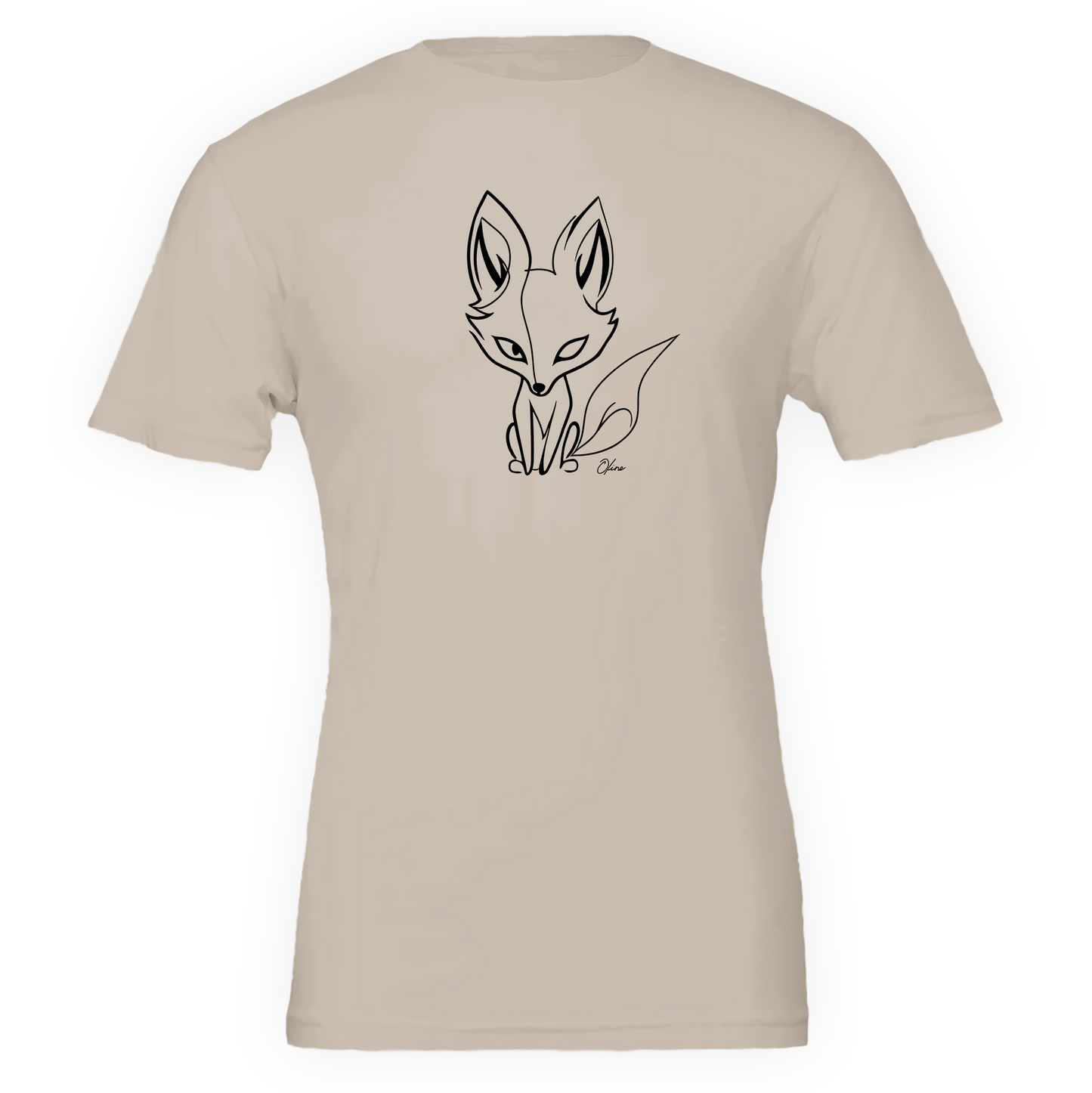 T-shirt unisexe - Renard Malicieux