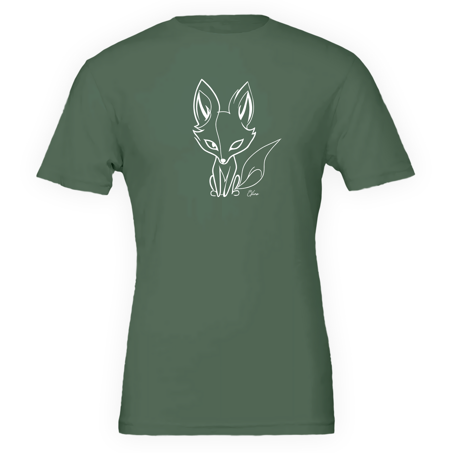 T-shirt unisexe - Renard Malicieux