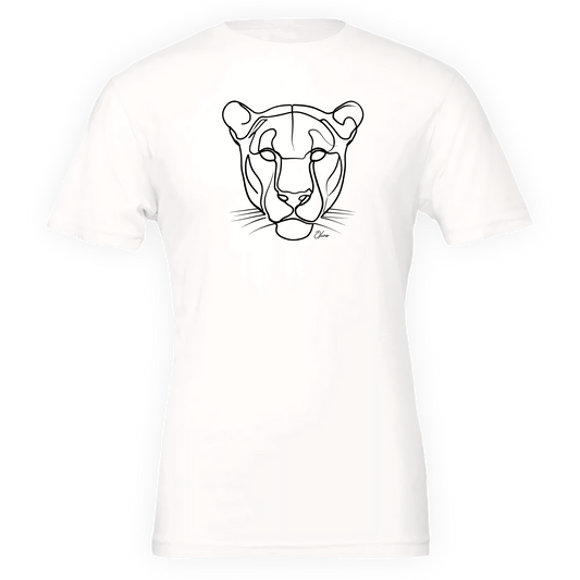 T-shirt unisexe - La panthère noir