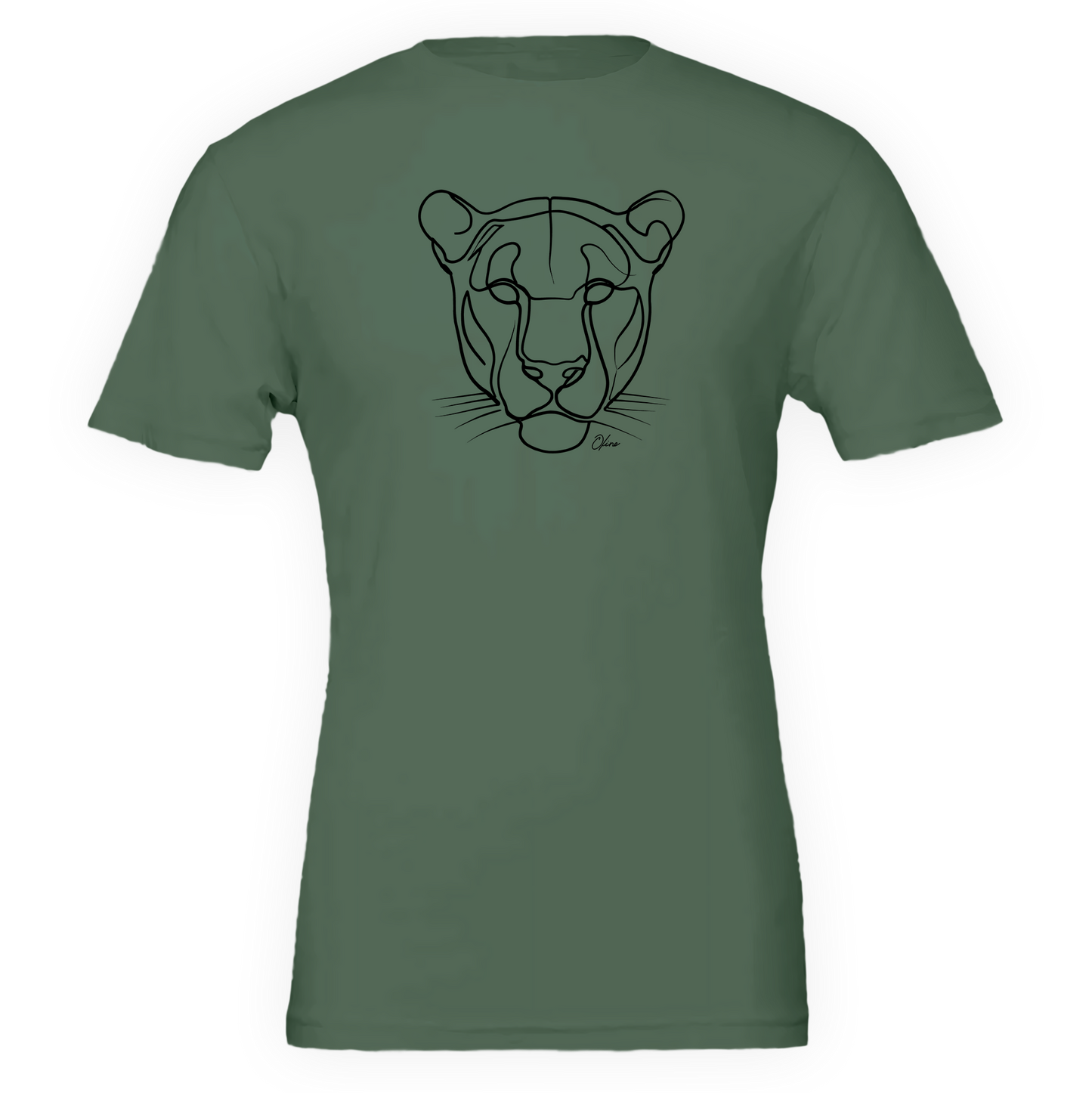 T-shirt unisexe - La panthère noir