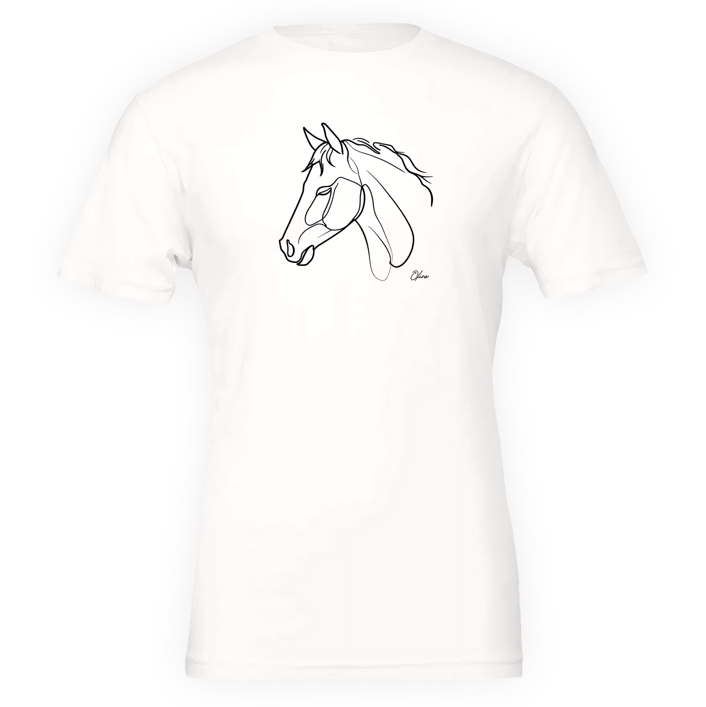 T-shirt unisexe - Cheval majestueux