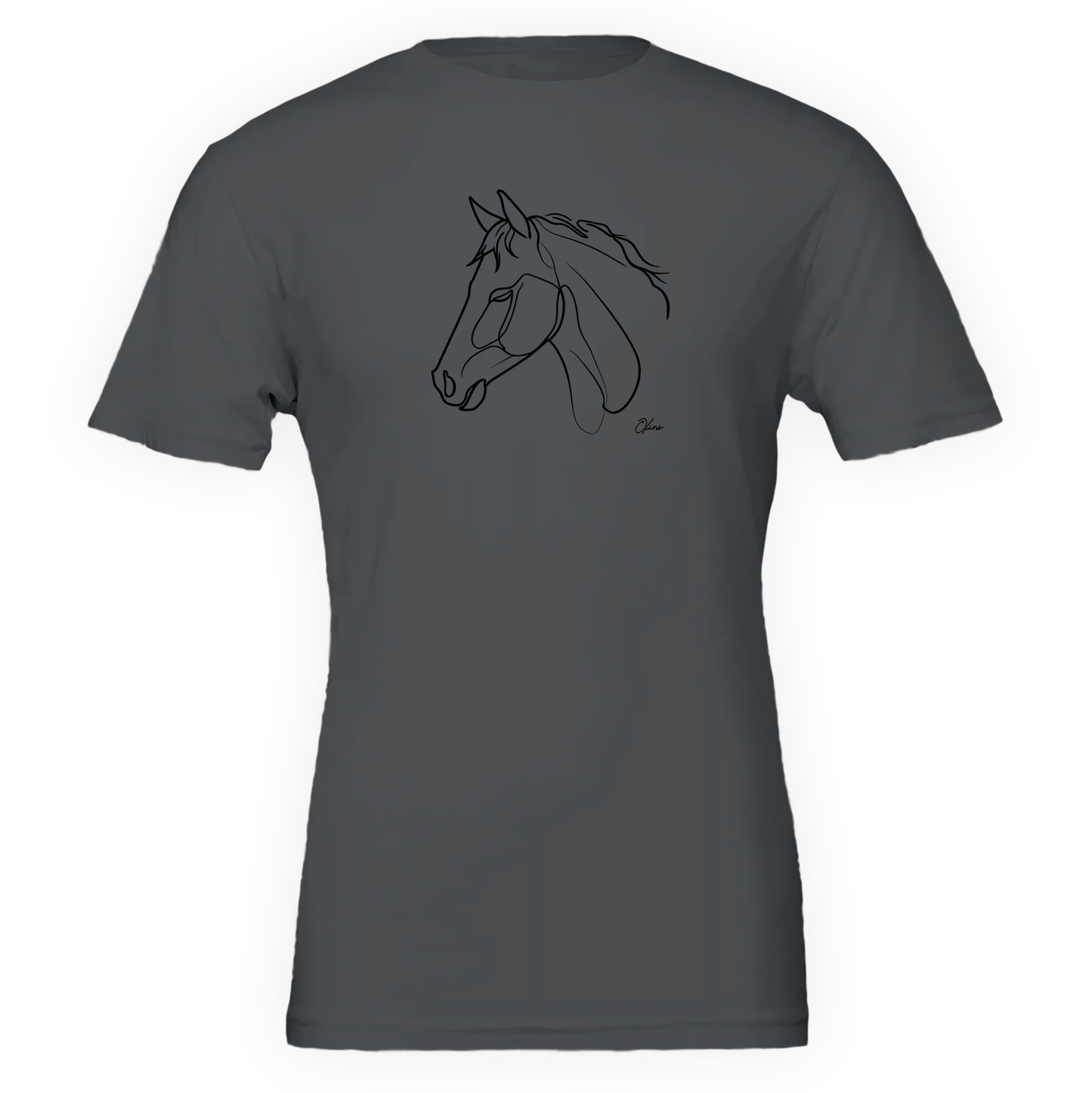 T-shirt unisexe - Cheval majestueux
