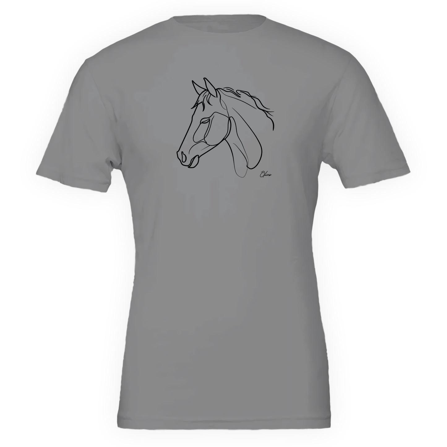 T-shirt unisexe - Cheval majestueux
