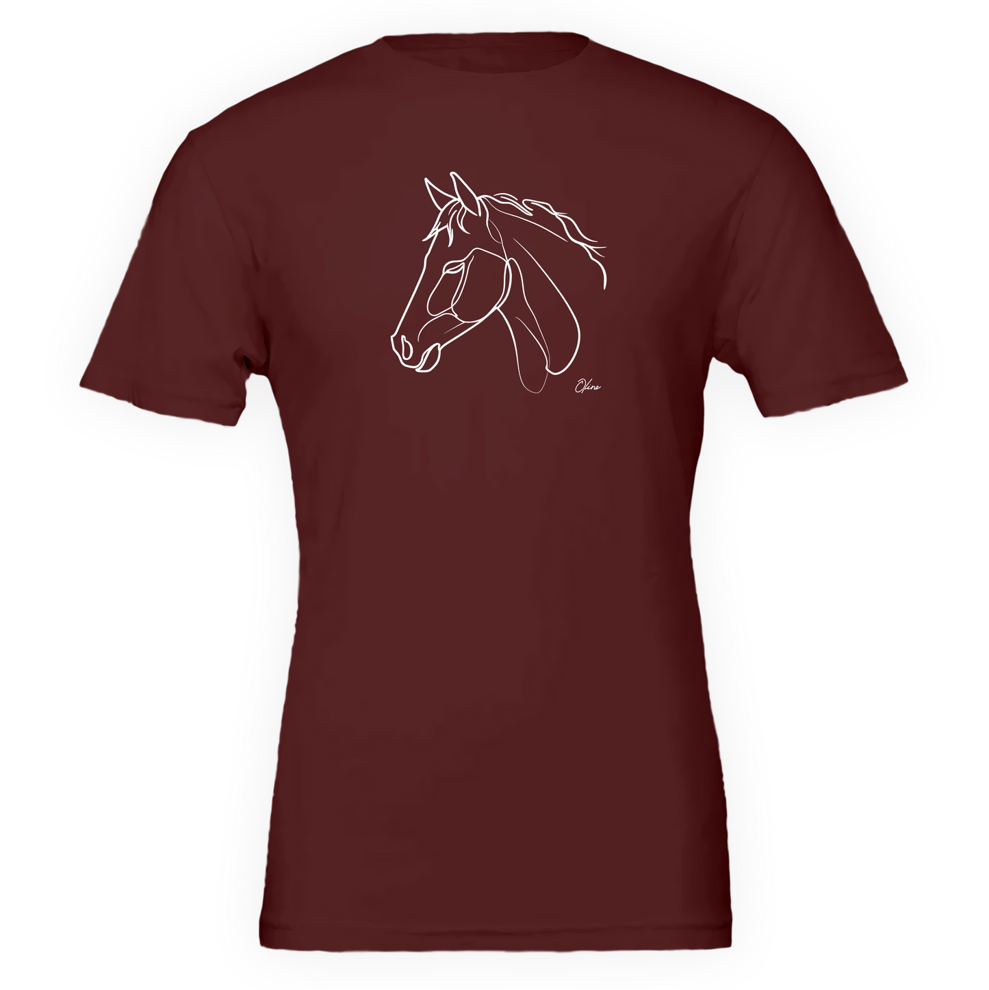 T-shirt unisexe - Cheval majestueux