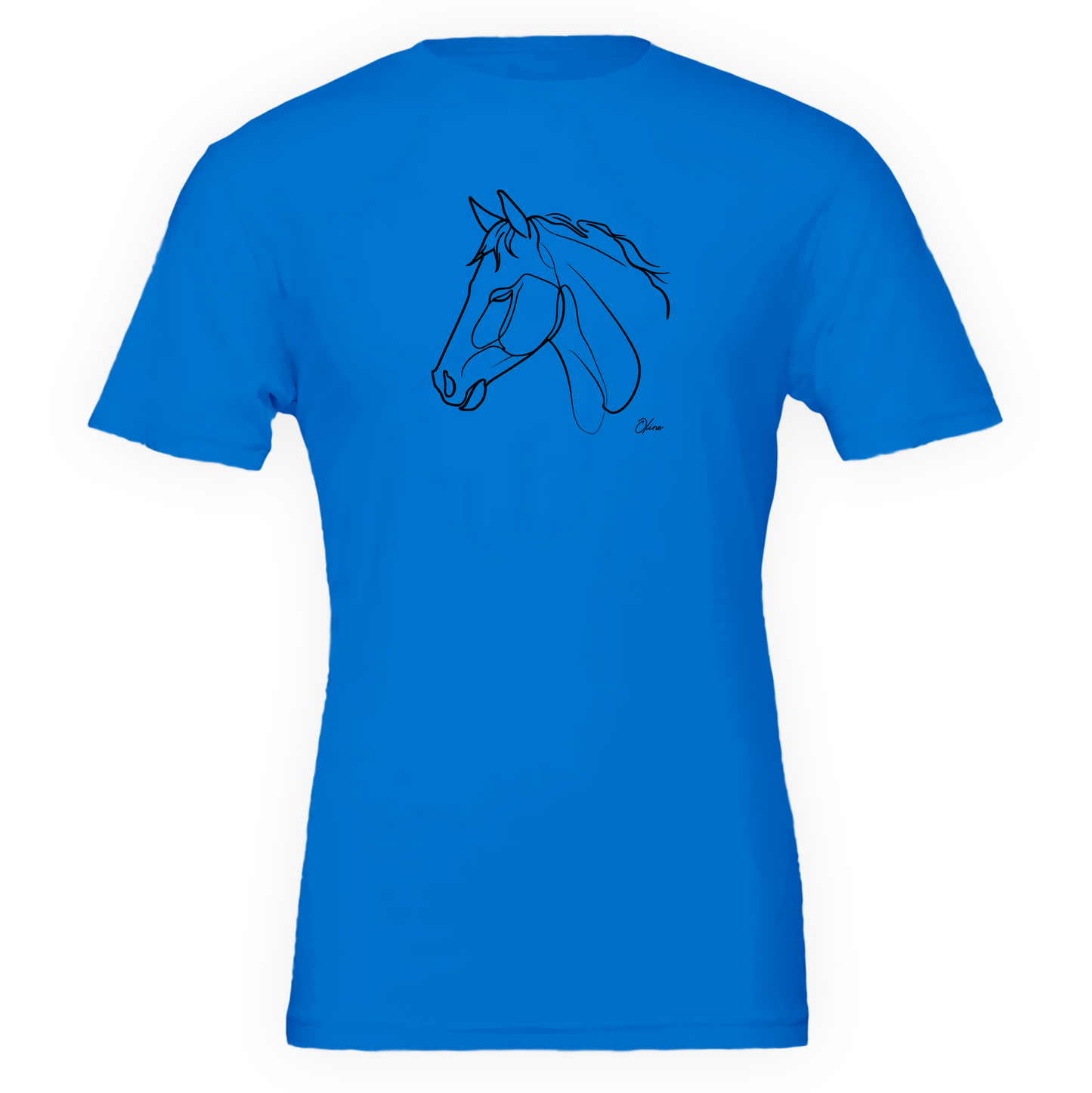 T-shirt unisexe - Cheval majestueux