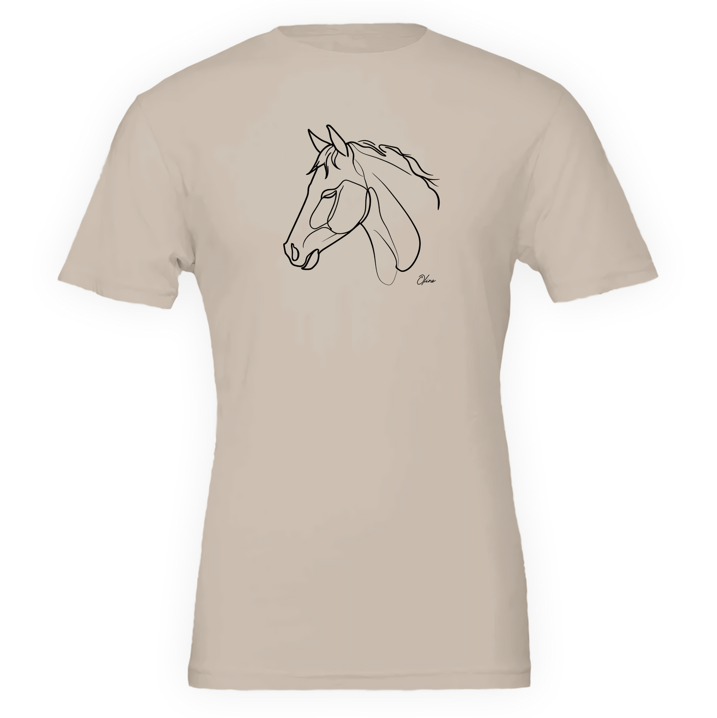 T-shirt unisexe - Cheval majestueux