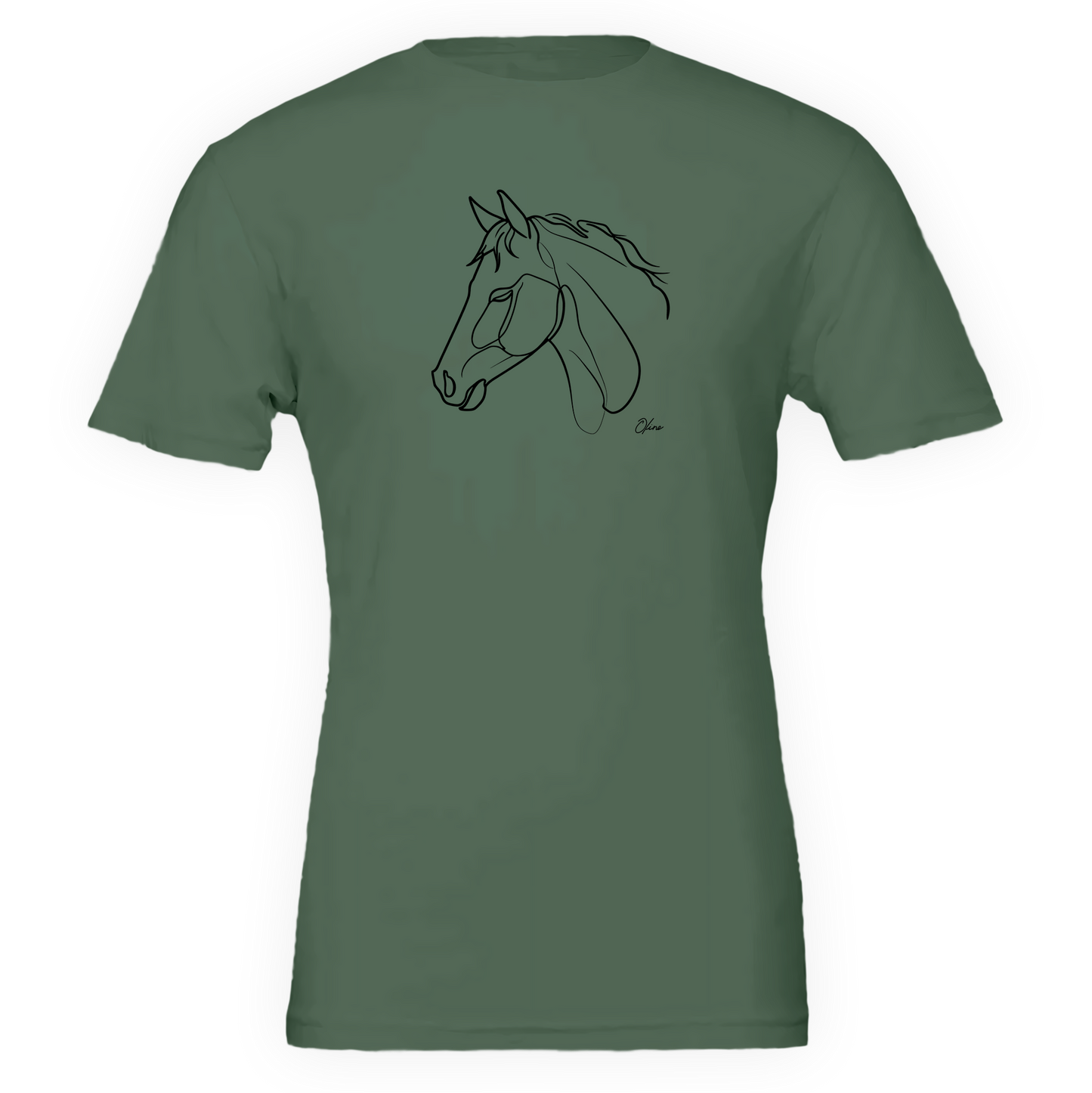 T-shirt unisexe - Cheval majestueux