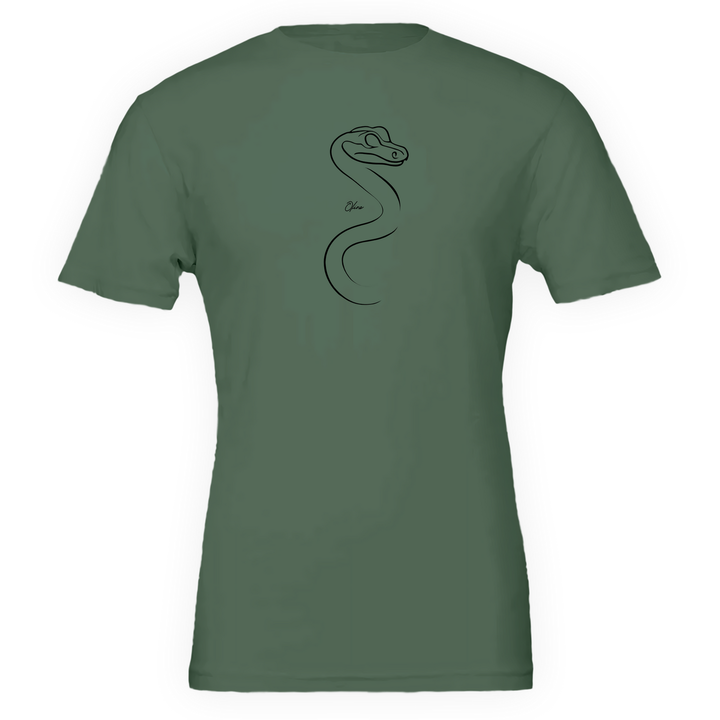 T-shirt unisexe - Serpent Ligné