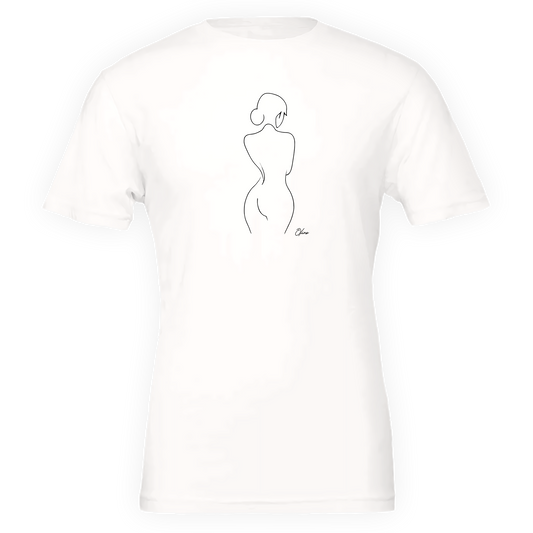 T-shirt unisexe - L'Élégance délicate