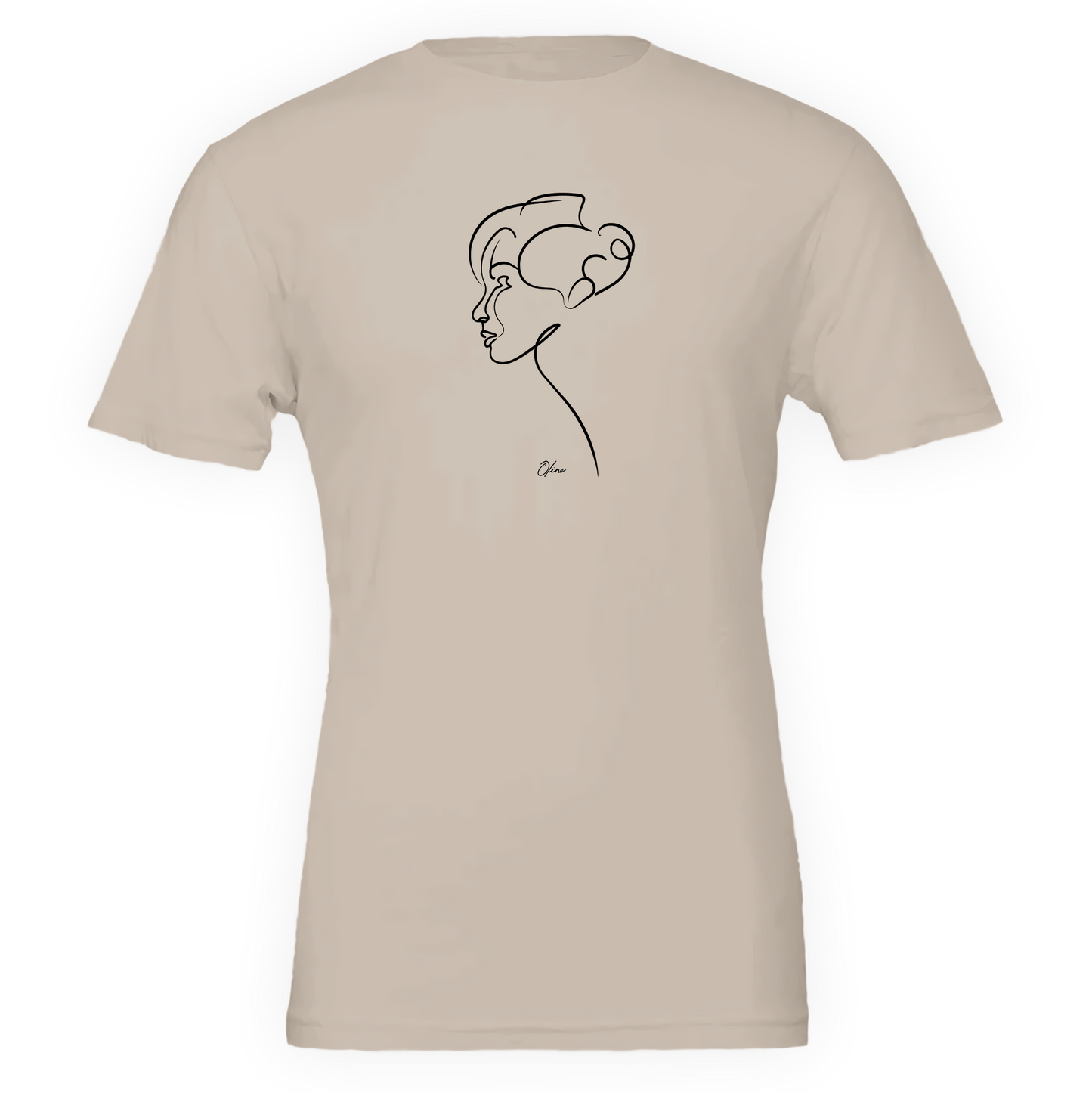 T-shirt unisexe - Le profil de l'élégance